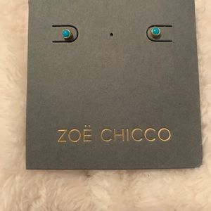 Zoë Chicco Turquoise Studs